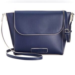 Vera Bradley | faux leather flap crossbody bag